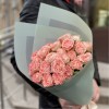 5 кустовых розово-персиковых пионовидных роз Фаир Флоу